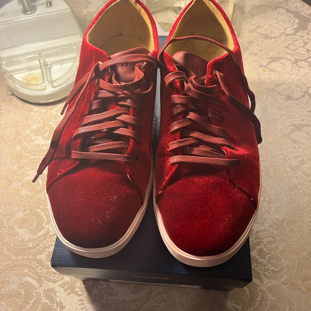Red Velvet Sneakers